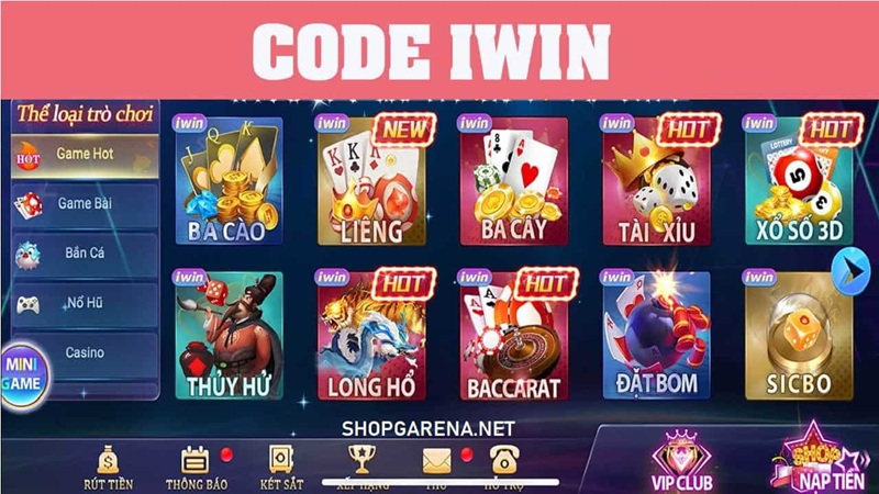 Cách nhận và sử dụng mã giftcode iwin68