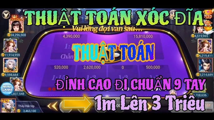 Top 4 thuật toán xóc đĩa tối ưu hóa chiến thắng