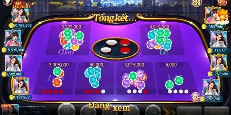 Kết quả Xóc đĩa iWin được xác định dựa trên mặt ngửa của bốn đồng xu